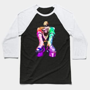 Marvin Gaye Rainbow-Platform Boot Baseball T-Shirt